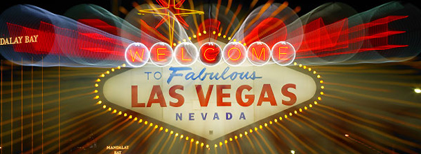 Famous welcome sign, Las Vegas, Nevada.