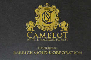 Barrick Gold and Camelot at the Magical Forest
