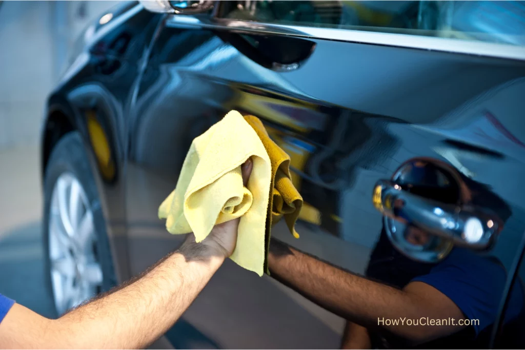 how to remove mold from car exterior