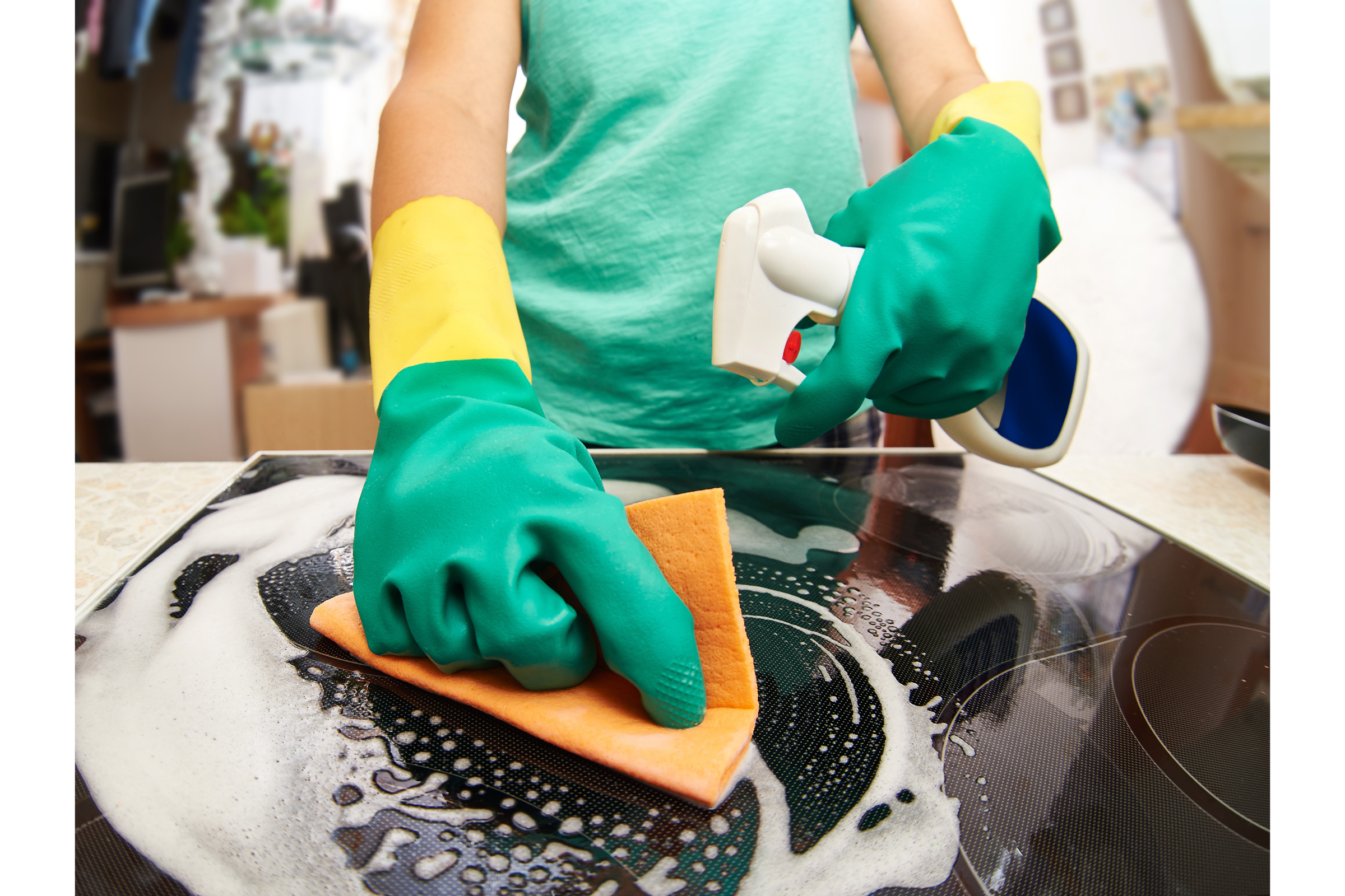 can i use bathroom cleaner in the kitchen - stove